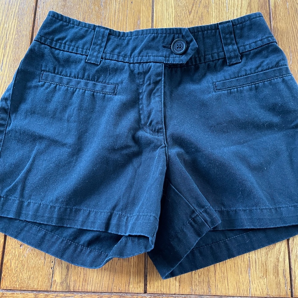 New York & co black shorts, size 2
